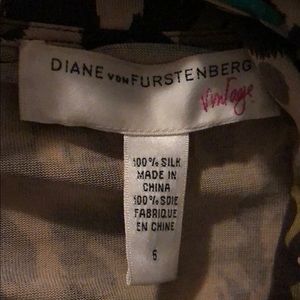 Diane von Furstenburg vintage wrap dress